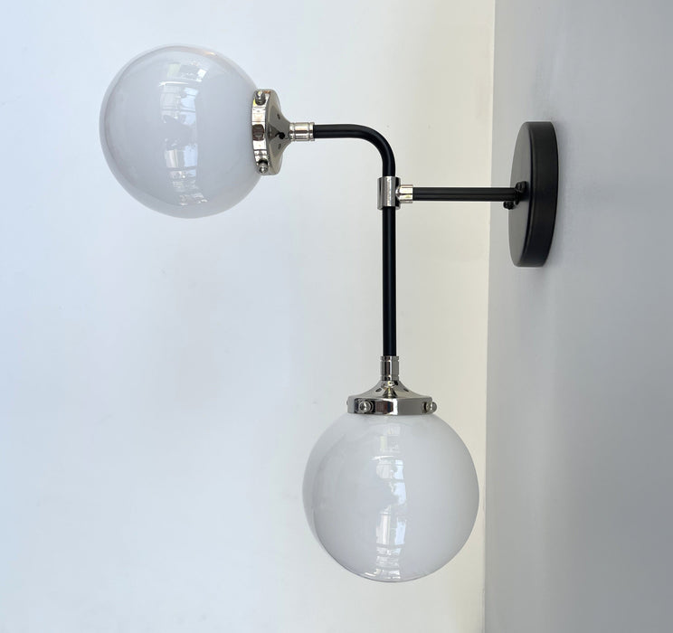 ULTRA MODERN DUO Wall Sconce Light Fixture - Sweatfully