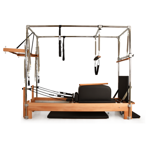 Private Pilates Premium Wood Cadillac-Reformer Bundle - Sweatfully