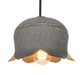 Lotus Galvanized Ceiling Light - Sweatfully