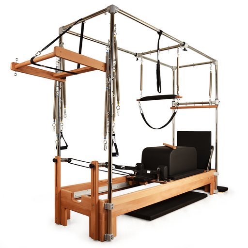Private Pilates Premium Wood Cadillac-Reformer Bundle - Sweatfully