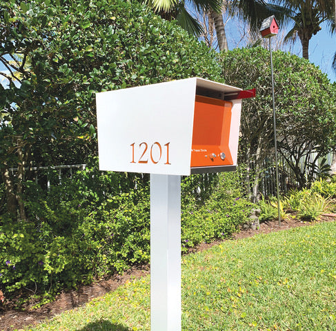 The Original Retrobox in ARCTIC WHITE - Modern Mailbox - Sweatfully