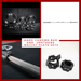 Hard Chrome Olympic Bar and Olympic Urethane Weight Plate Sets - Sweatfully