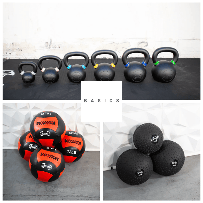 Muscle D Basics Fitness Kit - Sweatfully