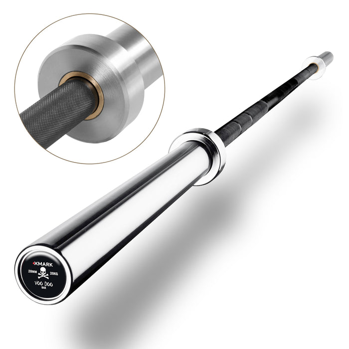 XMARK Voodoo: 7ft Olympic Weightlifting Bar VOODOO - Sweatfully