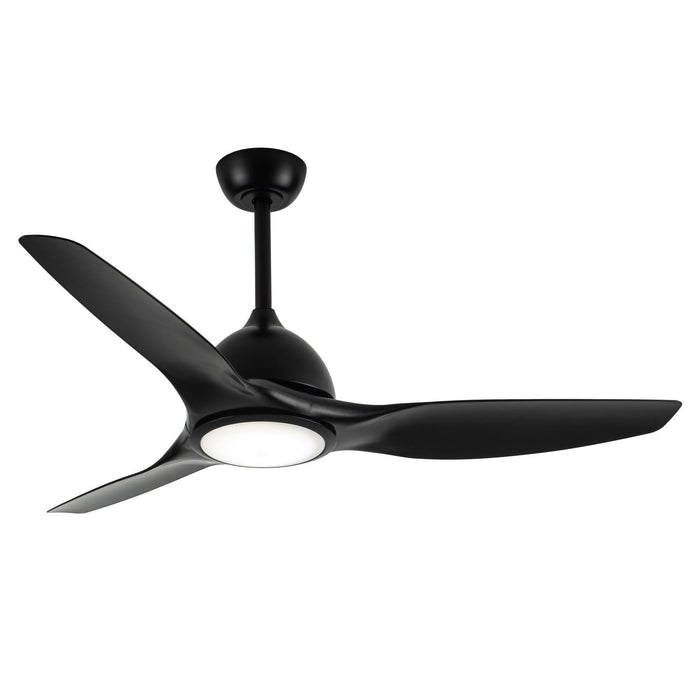 52" Vaczon 3 Blades Ceiling Fan with LED Light and Remote Control - Sweatfully
