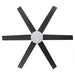 60" Volga DC Motor 6 Blades Modern Downrod Mount Ceiling Fan with Remote Control - Sweatfully