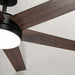 60" Volga DC Motor 6 Blades Modern Downrod Mount Ceiling Fan with Remote Control - Sweatfully