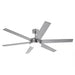60" Volga DC Motor 6 Blades Modern Downrod Mount Ceiling Fan with Remote Control - Sweatfully