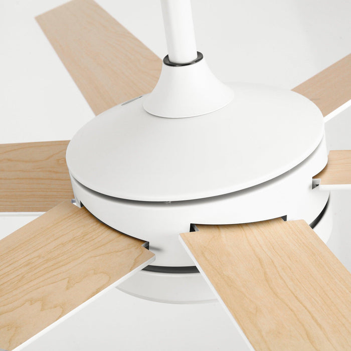 60" Volga DC Motor 6 Blades Modern Downrod Mount Ceiling Fan with Remote Control - Sweatfully