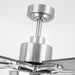 72 Inch Elbe Modern Downrod Mount Ceiling Fan with Light and Remote Control - Sweatfully