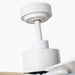 72 Inch Elbe Modern Downrod Mount Ceiling Fan with Light and Remote Control - Sweatfully