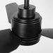 Vaczon 42 Inch DC Motor Modern Downrod Ceiling Fan with LED Light and Remote Control - Sweatfully