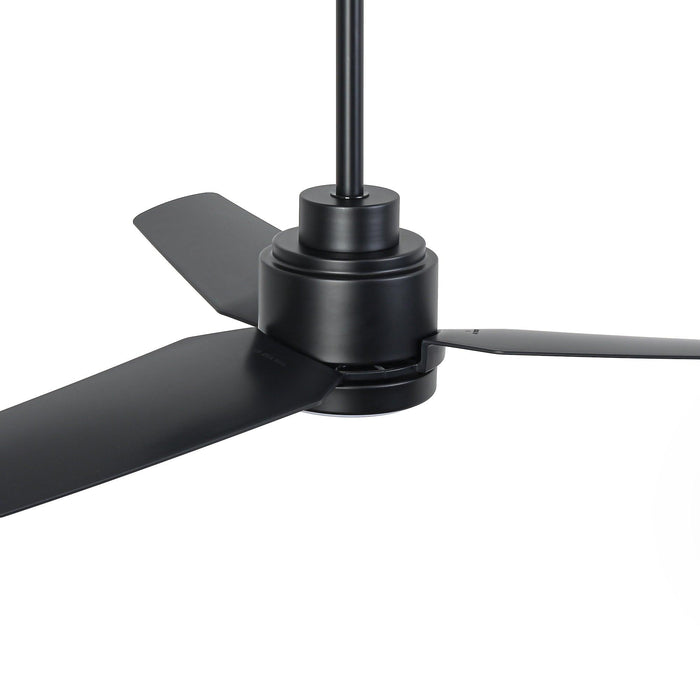 Vaczon 42 Inch DC Motor Modern Downrod Ceiling Fan with LED Light and Remote Control - Sweatfully