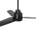 Vaczon 42 Inch DC Motor Modern Downrod Ceiling Fan with LED Light and Remote Control - Sweatfully