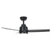Vaczon 42 Inch DC Motor Modern Downrod Ceiling Fan with LED Light and Remote Control - Sweatfully