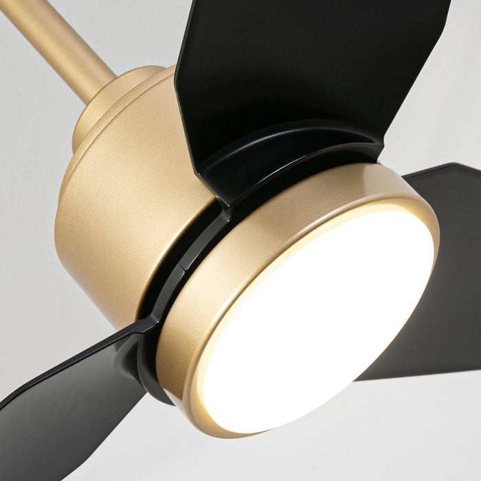 Vaczon 42 Inch 3-Blades Modern Ceiling Fan with Remote Control and LED Light - Sweatfully