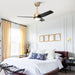 Vaczon 42 Inch 3-Blades Modern Ceiling Fan with Remote Control and LED Light - Sweatfully