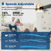 Vaczon 42 Inch 3-Blades Modern Ceiling Fan with Remote Control and LED Light - Sweatfully