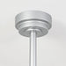 Vaczon 42 Inch 3-Blades Modern Ceiling Fan with Remote Control and LED Light - Sweatfully