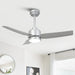 Vaczon 42 Inch 3-Blades Modern Ceiling Fan with Remote Control and LED Light - Sweatfully