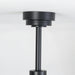 Vaczon 52 Inch 5 Blades DC Motor Modern Downrod Ceiling Fan with LED Light and Remote Control - Sweatfully