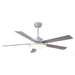Vaczon 52 Inch Double-sided Blades Modern Ceiling Fan with Remote Control and LED Light - Sweatfully