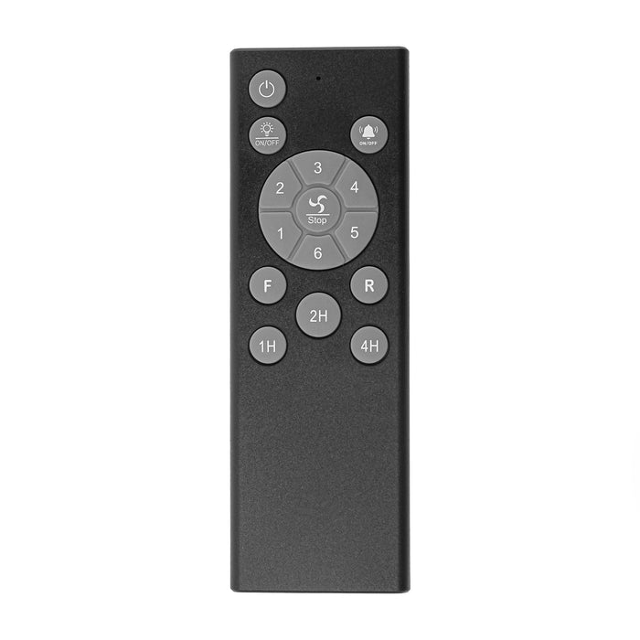 Vaczon 52 Inch DC Motor Industrial Downrod Ceiling Fan with Light and Remote Control - Sweatfully