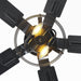 Vaczon 52 Inch DC Motor Industrial Downrod Ceiling Fan with Light and Remote Control - Sweatfully