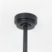 Vaczon 42 Inch DC Motor Industrial Downrod Ceiling Fan with Light and Remote Control - Sweatfully