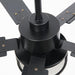 Vaczon 42 Inch DC Motor Industrial Downrod Ceiling Fan with Light and Remote Control - Sweatfully