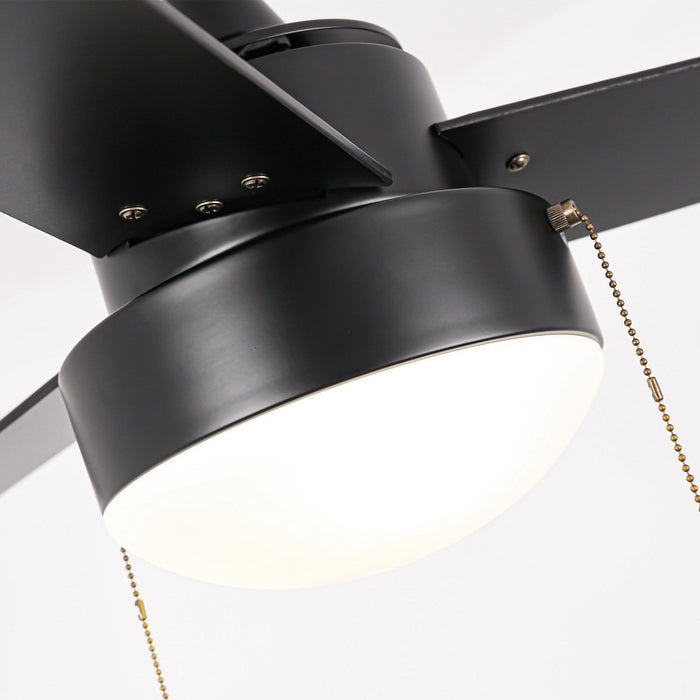 42" Vaczon 3 Blades Traditional Ceiling Fan with Pull Chain - Sweatfully