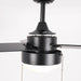 42" Vaczon 3 Blades Traditional Ceiling Fan with Pull Chain - Sweatfully