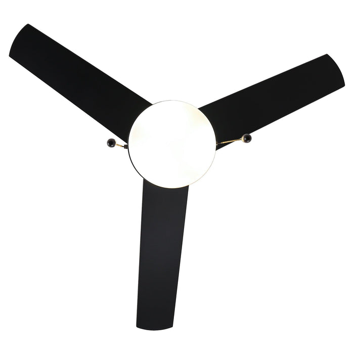 42" Vaczon 3 Blades Traditional Ceiling Fan with Pull Chain - Sweatfully