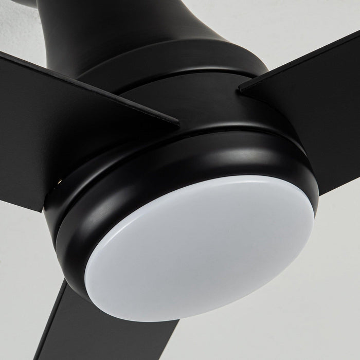Vaczon 48" 3 Blades Flush Mount Ceiling Fan with Lighting and Remote Control - Sweatfully