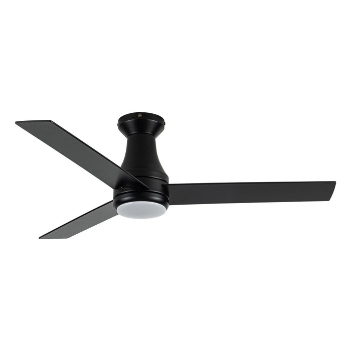 Vaczon 48" 3 Blades Flush Mount Ceiling Fan with Lighting and Remote Control - Sweatfully