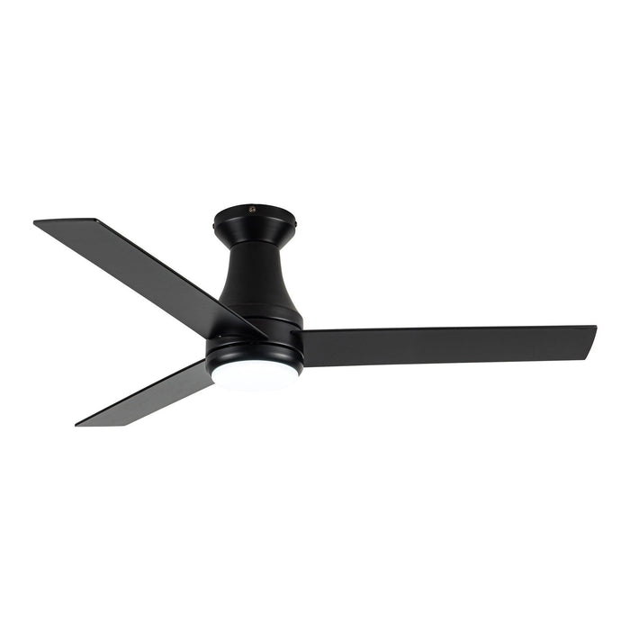 Vaczon 48" 3 Blades Flush Mount Ceiling Fan with Lighting and Remote Control - Sweatfully