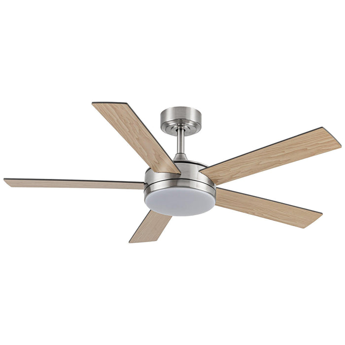 Vaczon 48" 5 Blades Industrial DC Motor Ceiling Fan with LED Lighting and Remote Control - Sweatfully