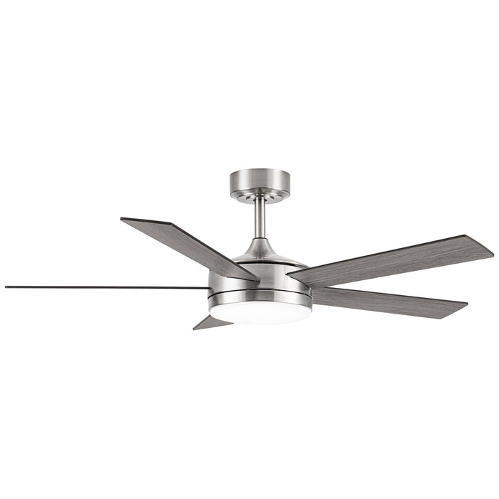 Vaczon 48" 5 Blades Industrial DC Motor Ceiling Fan with LED Lighting and Remote Control - Sweatfully