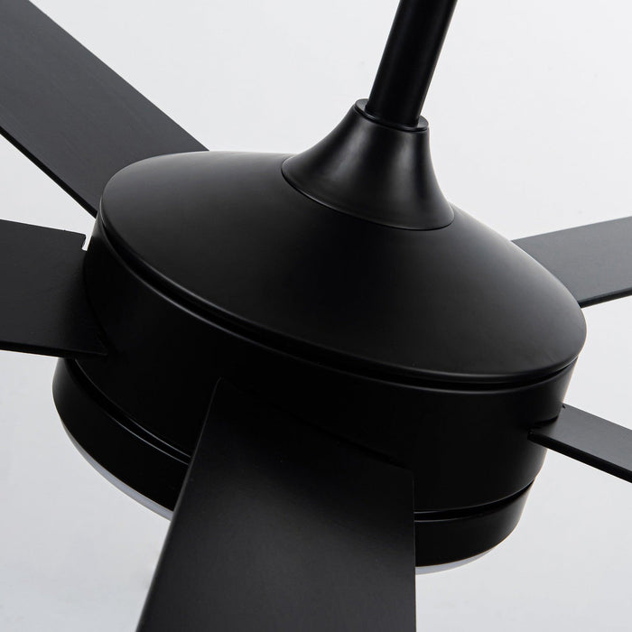 Vaczon 48" 5 Blades Industrial DC Motor Ceiling Fan with LED Lighting and Remote Control - Sweatfully