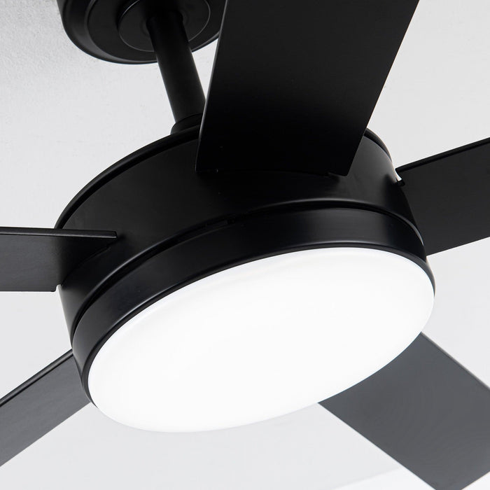 Vaczon 48" 5 Blades Industrial DC Motor Ceiling Fan with LED Lighting and Remote Control - Sweatfully