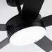 Vaczon 48" 5 Blades Industrial DC Motor Ceiling Fan with LED Lighting and Remote Control - Sweatfully