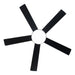 Vaczon 48" 5 Blades Industrial DC Motor Ceiling Fan with LED Lighting and Remote Control - Sweatfully