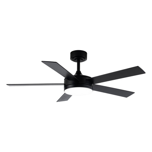 Vaczon 48" 5 Blades Industrial DC Motor Ceiling Fan with LED Lighting and Remote Control - Sweatfully