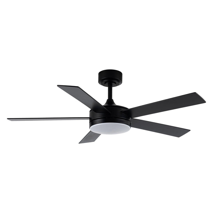 Vaczon 48" 5 Blades Industrial DC Motor Ceiling Fan with LED Lighting and Remote Control - Sweatfully