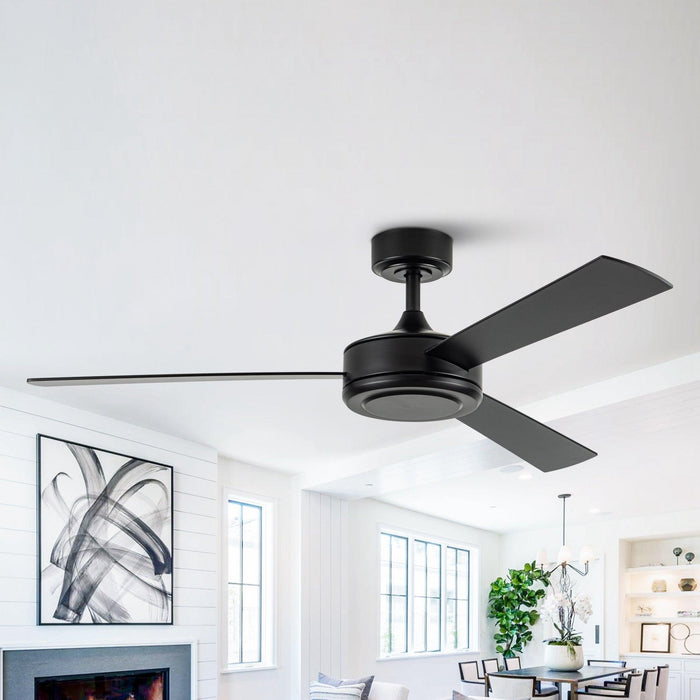 Vaczon 52" 3 Blades Ceiling Fan with Remote Control - Sweatfully