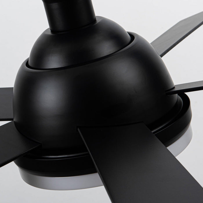 52" Vaczon Ceiling Fan with LED Light and Remote Control - Sweatfully