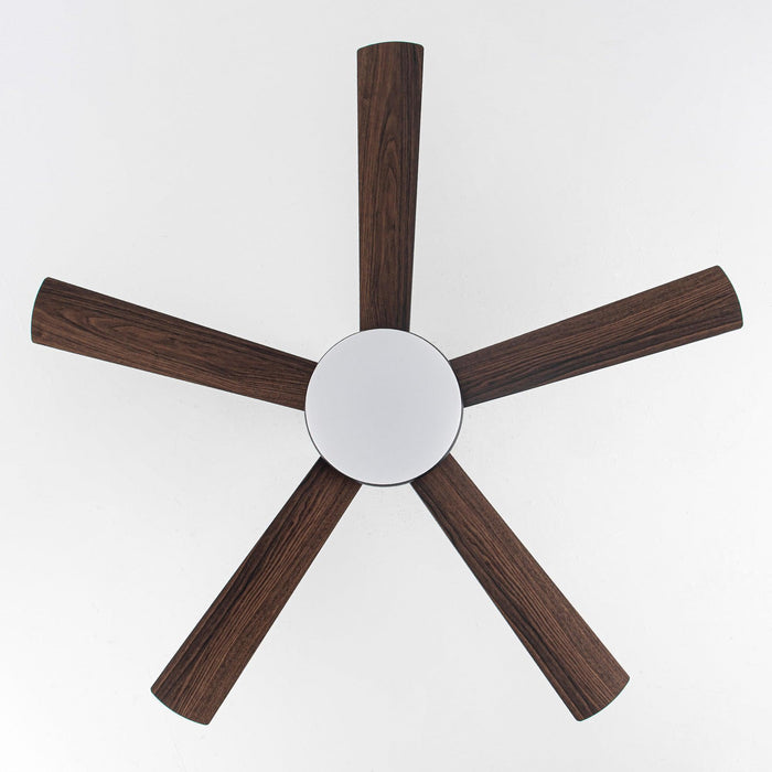 52" Vaczon Ceiling Fan with LED Light and Remote Control - Sweatfully