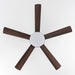52" Vaczon Ceiling Fan with LED Light and Remote Control - Sweatfully