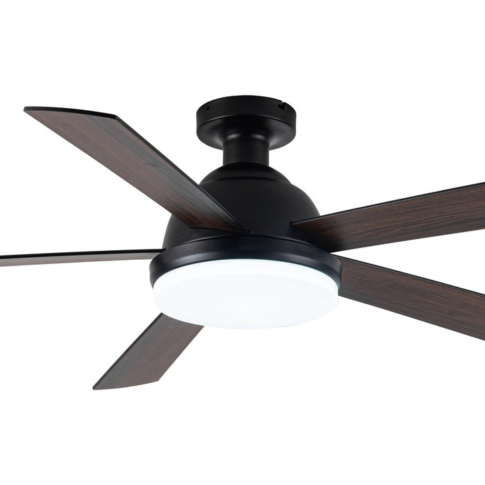 52" Vaczon Ceiling Fan with LED Light and Remote Control - Sweatfully
