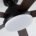 52" Vaczon Ceiling Fan with LED Light and Remote Control - Sweatfully